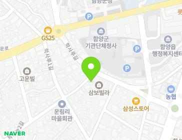 경상남도 함양군 함양읍 학사루길 27 지도