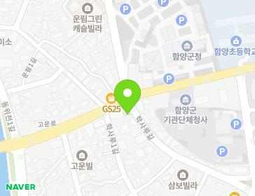 경상남도 함양군 함양읍 학사루길 35 (풍년농약) 지도