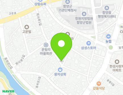 경상남도 함양군 함양읍 학사루3길 24 (운림2리마을회관) 지도