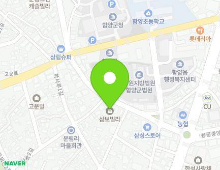 경상남도 함양군 함양읍 학사루길 25 (삼보다세대주택) 지도