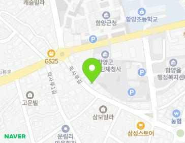 경상남도 함양군 함양읍 학사루길 30 (삼보컴퓨터세탁소) 지도