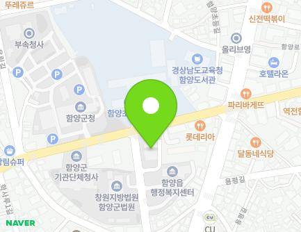 경상남도 함양군 함양읍 학사루길 1 (함양우체국) 지도