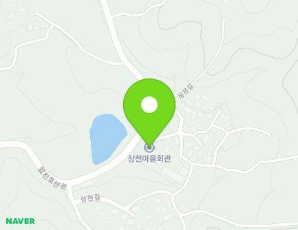 경상남도 합천군 대병면 상천길 29-5 (상천마을회관) 지도