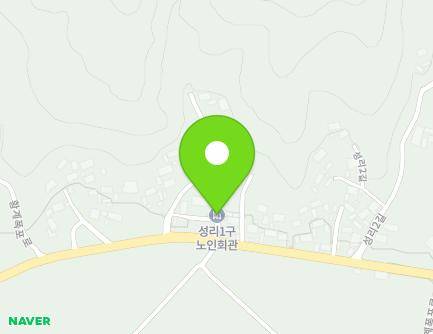 경상남도 합천군 대병면 성리1길 4-5 (마을회관) 지도