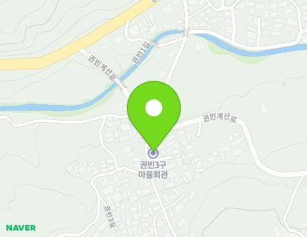 경상남도 합천군 봉산면 권빈2길 3 (권빈3구마을회관) 지도