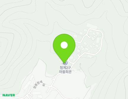 경상남도 합천군 야로면 창동청계길 281 (청계2리마을회관) 지도