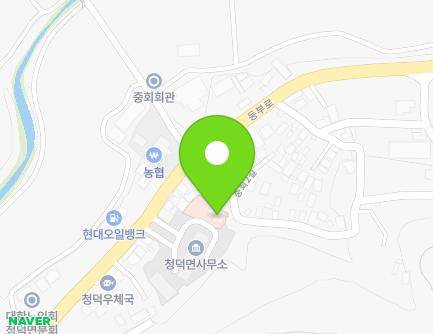 경상남도 합천군 청덕면 동부로 1754-1 (청덕보건소) 지도