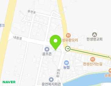 경상남도 양산시 하북면 내원로 20 (새마을금고) 지도