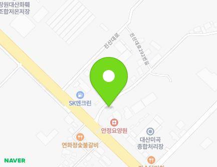 경상남도 창원시 의창구 대산면 진산대로292번길 2 (창원복지원) 지도