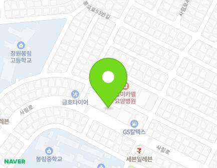 경상남도 창원시 의창구 사림로 51 (사림동) 지도
