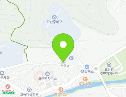 경상남도 합천군 묘산면 묘산로 157-47 (묘산중앙교회) 지도