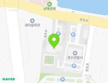 경상북도 경산시 원효로 60 (계양동, 경상북도교육청정보센터) 지도