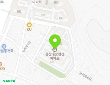 경상북도 경산시 남매로6길 20 (상방동, 태성아파트) 경상북도 경산시 남매로6길 20 (상방동, 태성아파트) 지도