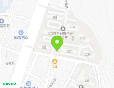 경상북도 경산시 남매로6길 9 (상방동, 주공아파트상가동) 경상북도 경산시 남매로6길 9 (상방동, 주공아파트상가동) 지도