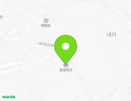 경상북도 경산시 압량읍 내리길19길 19 (효성테크) 지도