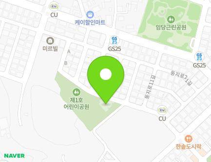 경상북도 경산시 청운2로7길 13-2 (임당동, 라온유치원) 지도