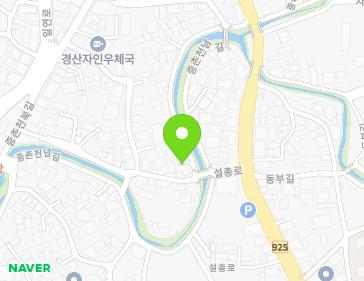 경상북도 경산시 자인면 중촌천북길 27 (길운빌라) 지도