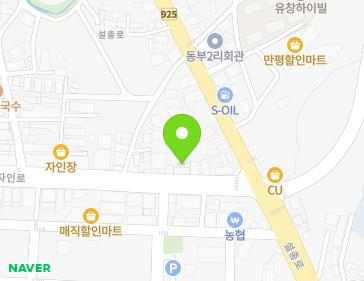 경상북도 경산시 자인면 자인로 178 지도