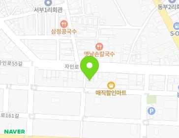 경상북도 경산시 자인면 자인로 189 지도