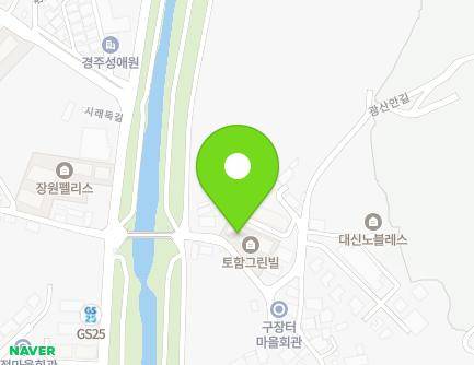 경상북도 경주시 광산1길 5 (마동, 토함그린빌) 지도