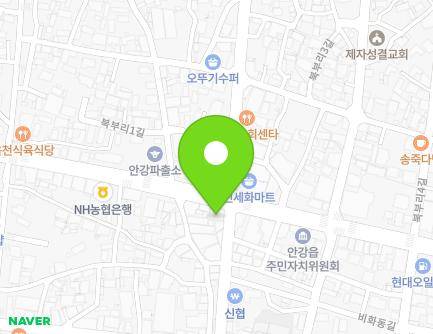 경상북도 경주시 안강읍 안강중앙로 230-1 지도