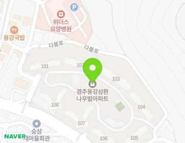 경상북도 경주시 다불로 49 (용강동, 삼환나우빌) 지도