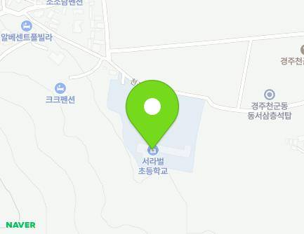 경상북도 경주시 천군2길 24 (천군동, 서라벌초등학교) 지도