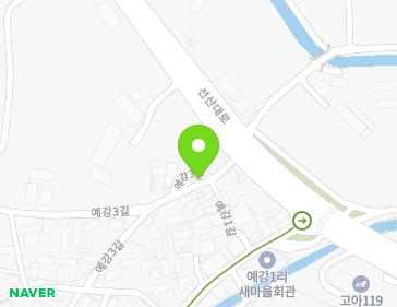 경상북도 구미시 고아읍 예강1길 8-7 지도