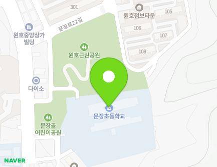경상북도 구미시 고아읍 문장로 168 (문장초등학교) 지도