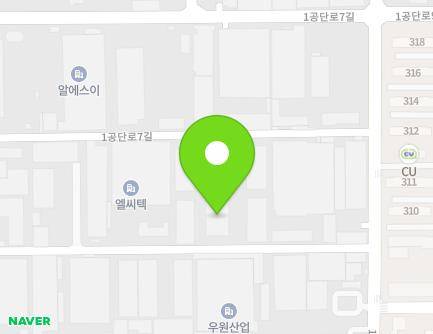 경상북도 구미시 1공단로7길 36-25 (공단동) 지도