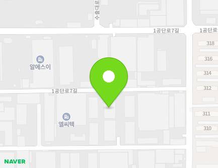 경상북도 구미시 1공단로7길 46-26 (공단동) 지도