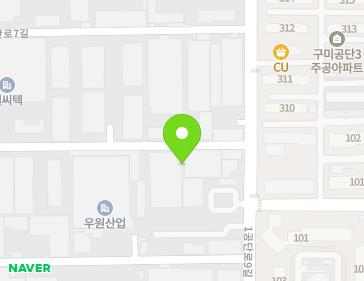 경상북도 구미시 1공단로9길 33 (공단동, 유에스에이치) 지도