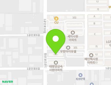 경상북도 구미시 1공단로10길 47 (공단동, STX에너지) 지도