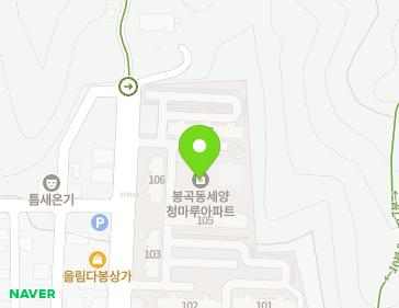 경상북도 구미시 봉곡서로 82 (봉곡동, 세양청마루아파트) 지도