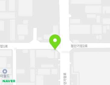 경상북도 구미시 산동읍 첨단기업로 85 ((주)나우테크) 지도