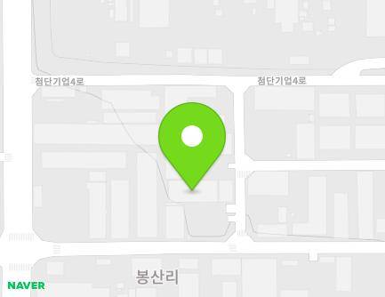 경상북도 구미시 산동읍 첨단기업4로 25-3 (트리엔) 지도