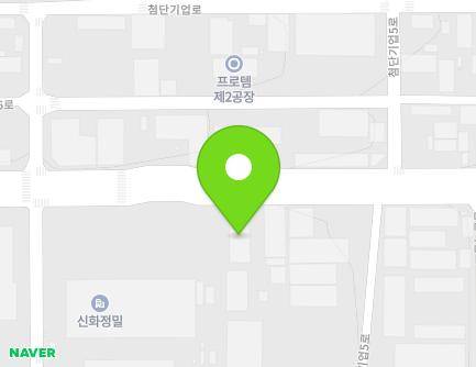 경상북도 구미시 산동읍 첨단기업5로 130 지도