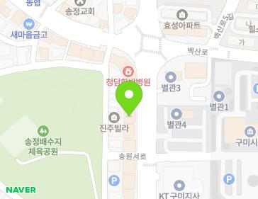 경상북도 구미시 송원서로 23 (송정동) 지도