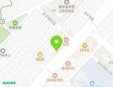 경상북도 구미시 금오대로 291 (오태동) 지도