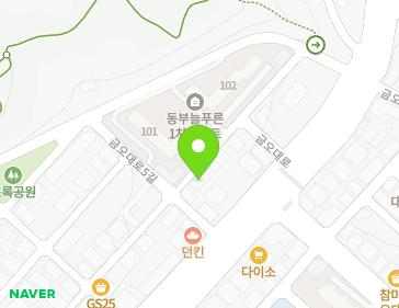 경상북도 구미시 금오대로5길 8-4 (오태동, 미림주택) 지도