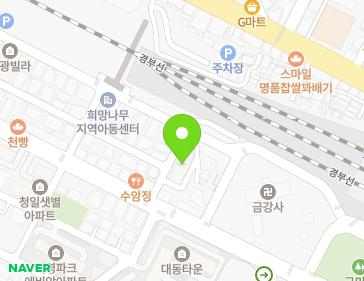 경상북도 구미시 원남로1길 64 (원평동, 동방2차아파트) 지도