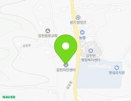 경상북도 김천시 감천면 금감로 1547 (감천치안센터) 지도