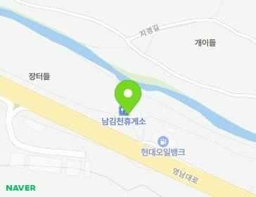 경상북도 김천시 남면 영남대로 3527 지도