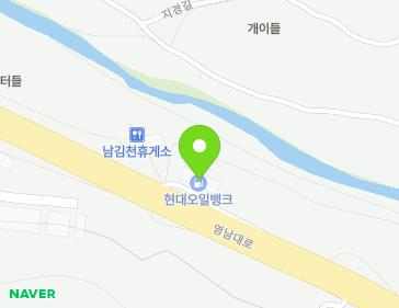 경상북도 김천시 남면 영남대로 3529 지도