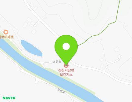 경상북도 김천시 남면 옥산길 38-68 (남면문화복지센터) 지도