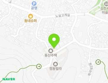 경상북도 김천시 호랑이2길 32 (남산동, 동산주택) 지도