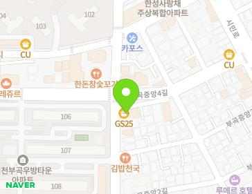 경상북도 김천시 부곡중앙4길 33 (부곡동) 지도