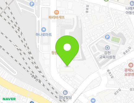 경상북도 김천시 자산로 134 (성내동, 한일대한맨션) 지도