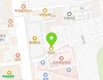 경상북도 김천시 신음1길 17 (신음동, 형산빌딩A동) 지도