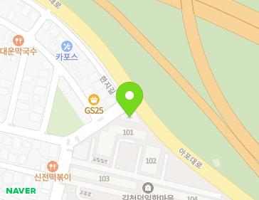경상북도 김천시 아포읍 한지2길 84 (덕일한마음아파트) 지도